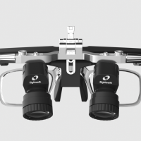 Brilliance 48 PRO– Бінокулярні лупи системи Flip-up на металевій оправі, 5Х