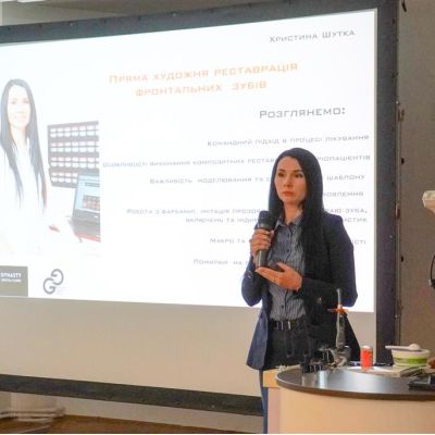 Майстер-клас «Пряма художня реставрація фронтальних зубів» — понад 100 стоматологів обрали розвиток