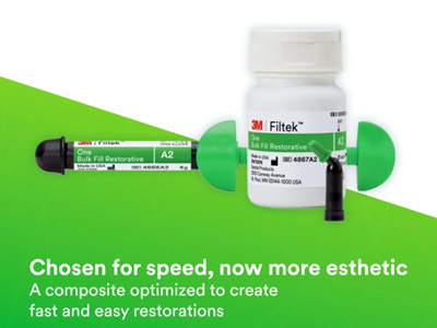 Прямі реставрації з використанням 3M™ Filtek™ One Bulk Fill Restorative на верхніх премолярах та молярах при первинному та вторинному карієсі. Прямі реставрації з використанням 3M™ Filtek™ One Bulk Fill Restorative на верхніх премолярах та молярах при первинному та вторинному карієсі.