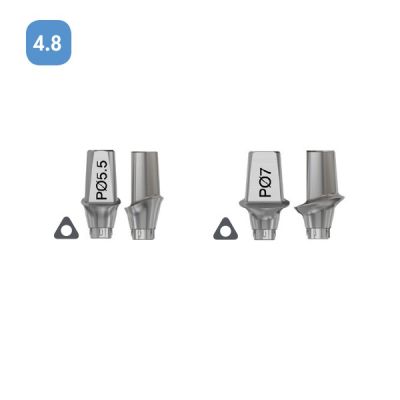 Абатмент напівпрофільний TiDesign Profile Astra Tech EV 4.8 трикутний Абатмент напівпрофільний TiDesign Profile Astra Tech EV 4.8 трикутний