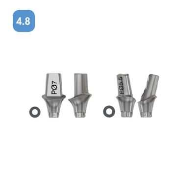 Абатмент напівпрофільний TiDesign Profile Astra Tech EV 4.8 круглий Абатмент напівпрофільний TiDesign Profile Astra Tech EV 4.8 круглий