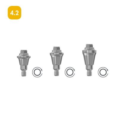 Абатмент прямий Multibase Astra Tech EV 4,2 Абатмент прямий Multibase Astra Tech EV 4,2